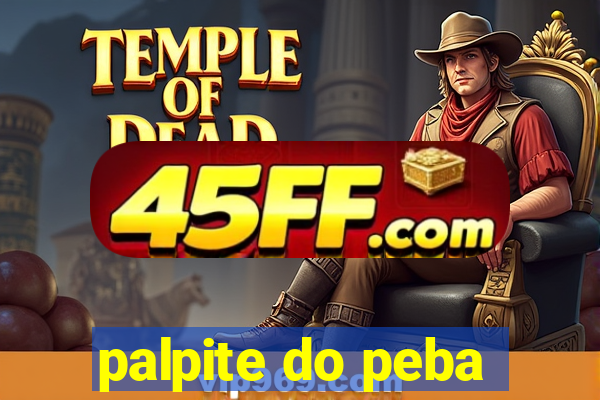 palpite do peba